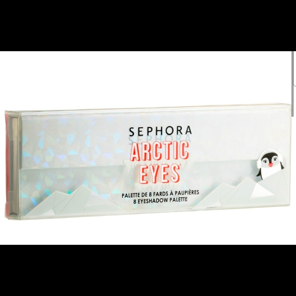 NIB Sephora, arctic eyes 8 eyeshadow palette